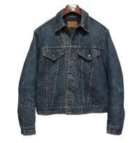 70’s【USA製】ビンテージ【LEVI'S】【リーバイス】【70505】トロイミルズ社製 ブランケット裏地付き【デニムジャケット】【US42】 