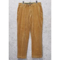 ビンテージ【ラルフローレン】POLO RALPH LAUREN【preston pant】プレストンパンツ【ライトブラウン】【コーデュロイパンツ】【31×30】 