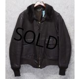 70's【米軍実物】【ビンテージ】【U.S.NAVY】BRILL BROS製【G-1 MIL-J-7823D】【フライトジャケット】【US44】 