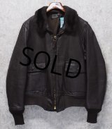 70's【米軍実物】【ビンテージ】【U.S.NAVY】BRILL BROS製【G-1 MIL-J-7823D】【フライトジャケット】【US44】 