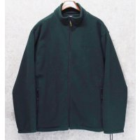デッドストック ビンテージ【CHAPS】チャップス【ラルフローレン】RALPH LAUREN【緑】フリース【ジップアップジャケット】【サイズＬ】  