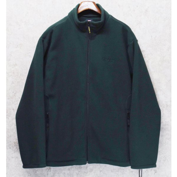 画像1: デッドストック ビンテージ【CHAPS】チャップス【ラルフローレン】RALPH LAUREN【緑】フリース【ジップアップジャケット】【サイズＬ】  
