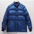 画像1: 80s~【ビンテージ】【Eddie Bauer】【エディーバウアー】【青】リップストップ【ダウンジャケット】【サイズＸＬ程度】<br> (1)
