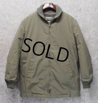 〜80's【USA製】【ビンテージ】【MAINE GUIDE】【ベージュ】裏地ボア【ファラオコート】【US38】 