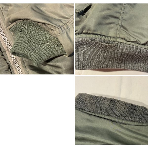 画像3: 70's【ビンテージ】【米軍実物】USAF【アルファ製造】【MA-1】【8279E】ALPHA 【サイズM】 