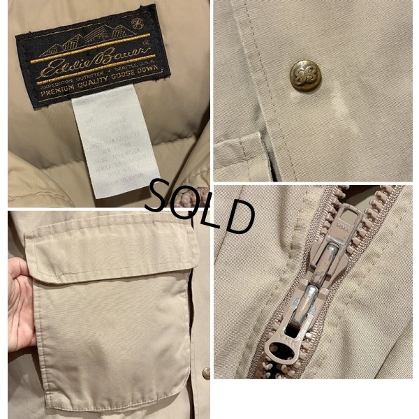 画像2: 80’ｓ USA製【ビンテージ】【エディーバウアー】【Eddie Bauer】【フード付き】ダウンコート サイズＸＬ 