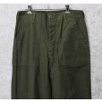 画像3: デッドストック【60's】【米軍実物】【ビンテージ】OG107【ベイカーパンツ】ダブルステッチ【ユーティリティパンツ】【34ｘ33】<br> (3)