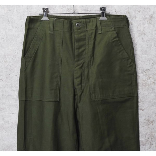 画像3: デッドストック【60's】【米軍実物】【ビンテージ】OG107【ベイカーパンツ】ダブルステッチ【ユーティリティパンツ】【34ｘ33】 