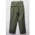 画像5: デッドストック【60's】【米軍実物】【ビンテージ】OG107【ベイカーパンツ】ダブルステッチ【ユーティリティパンツ】【34ｘ33】<br> (5)