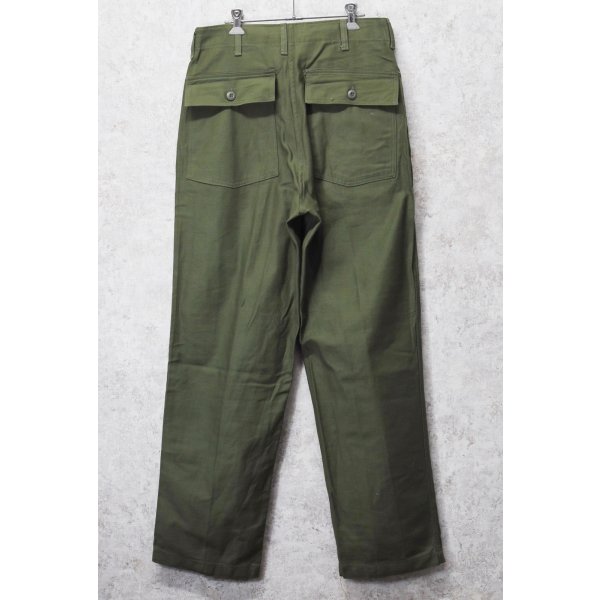 画像5: デッドストック【60's】【米軍実物】【ビンテージ】OG107【ベイカーパンツ】ダブルステッチ【ユーティリティパンツ】【34ｘ33】 
