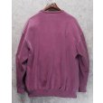 画像4: 90's【USA製】【ビンテージ】アラスカ ALASKA【赤ピンク】袖サーマル【スウェット】【サイズＬ】<br> (4)