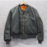 70's【ビンテージ】U.S.ARMY【米軍実物】USAF 【アルファ製造】【MA-1】【8279E】ALPHA 【サイズM】 