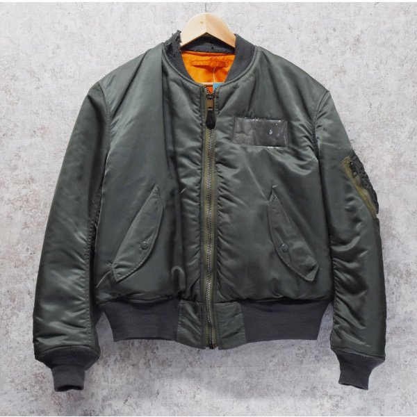 画像1: 70's【ビンテージ】U.S.ARMY【米軍実物】USAF 【アルファ製造】【MA-1】【8279E】ALPHA 【サイズM】 