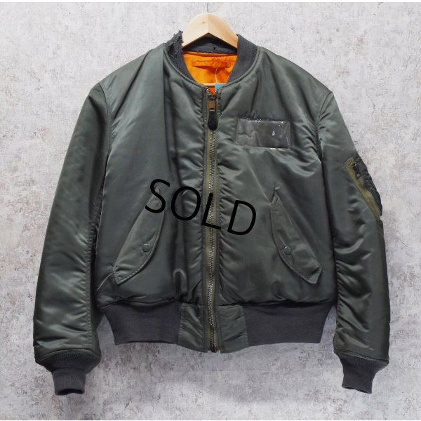 画像1: 70's【ビンテージ】U.S.ARMY【米軍実物】USAF 【アルファ製造】【MA-1】【8279E】ALPHA 【サイズM】 