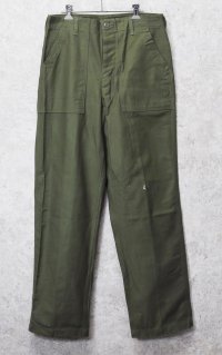 デッドストック【60's】【米軍実物】【ビンテージ】OG107【ベイカーパンツ】ダブルステッチ【ユーティリティパンツ】【34ｘ33】 