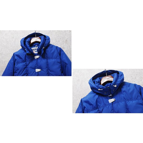 画像3: 80's【USA製】【ビンテージ】【GERRY】【ジェリー】青【スロープコート】【ダウンジャケット】【W-L程度】レディース古着 