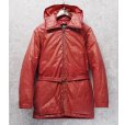画像1: 〜80’ｓ【ビンテージ】【ALPINE DESIGN】【アルパインデザイン】【ベルト付き】赤ピンク【ダウンコート】【サイズM】<br> (1)