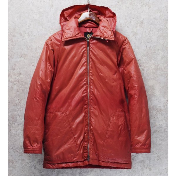 画像3: 〜80’ｓ【ビンテージ】【ALPINE DESIGN】【アルパインデザイン】【ベルト付き】赤ピンク【ダウンコート】【サイズM】 