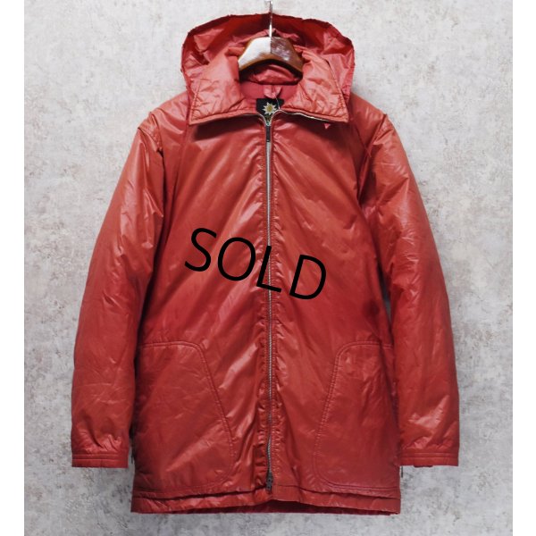 画像3: 〜80’ｓ【ビンテージ】【ALPINE DESIGN】【アルパインデザイン】【ベルト付き】赤ピンク【ダウンコート】【サイズM】 