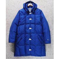 80's【USA製】【ビンテージ】【GERRY】【ジェリー】青【スロープコート】【ダウンジャケット】【W-L程度】レディース古着 