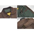 画像3: 〜00’ｓ【ビンテージ】【Timberland】ティンバーランド【ブラウン】ヌバックレザー【カウハイド】【オールレザージャケット】【ジップアップブルゾン】【サイズL】<br> (3)
