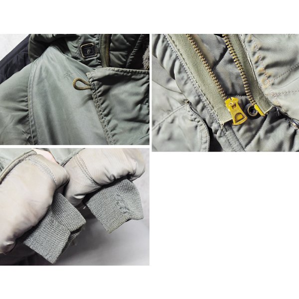 画像3: 50's【ビンテージ】米軍実物【USAF】アルファ製 エアフォースマーク【N-3B】【6279D】リフレクター付き【フライトジャケット】【サイズS】 