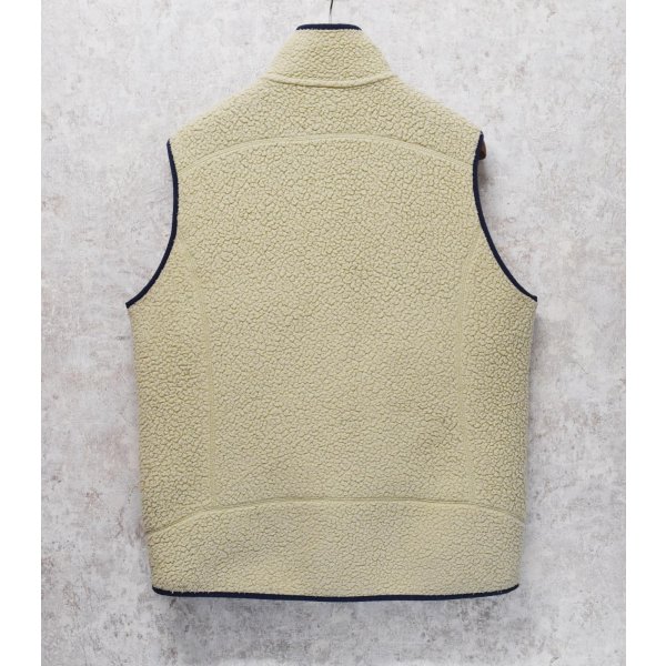 画像4: ビンテージ【パタゴニア】【patagonia】ベージュ【レトロパイルベスト】【フリースベスト】【サイズL】 