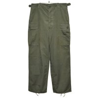 【60's】【米軍実物】【ビンテージ】 【U.S.ARMY】1st【初期型】ノンリップ【ジャングルファティーグパンツ】【M-R】 