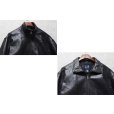 画像3: 【ビンテージ】オールドギャップ【GAP】【ギャップ】【ブラック】カーコート【レザージャケット】【サイズXL】<br> (3)