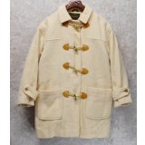 90’ｓUSA製【ビンテージ】Eddie Bauer【エディーバウアー】【クリーム】【ダッフルコート】レディース古着【レディースM】 