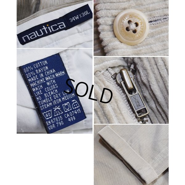 画像2: ビンテージ【ノーティカ】NAUTICA【ライトブラウン】【ベージュ】【コーデュロイパンツ】【34×30】 