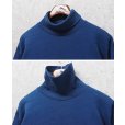 画像3: 90's【USA製】ビンテージ【LEE】【リー】【紺】無地【タートルネック】【スウェット】【サイズL】<br> (3)