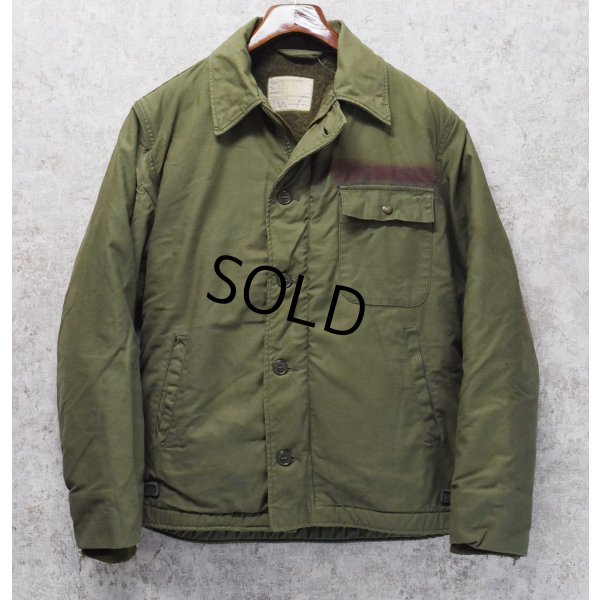 画像2: 【70's】【米軍実物】【U.S.NAVY】 【アルファ製】ステンシル入り【A-2】デッキジャケット【サイズM】 