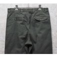 画像3: 【ビンテージ】【BOSTON BAY】ボストンベイ【オリーブグリーン】2タック 【コットンパンツ】【34ｘ30】<br> (3)