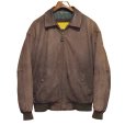画像1: 〜00’ｓ【ビンテージ】【Timberland】ティンバーランド【ブラウン】ヌバックレザー【カウハイド】【オールレザージャケット】【ジップアップブルゾン】【サイズL】<br> (1)