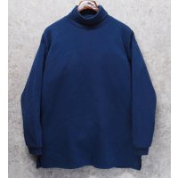 90's【USA製】ビンテージ【LEE】【リー】【紺】無地【タートルネック】【スウェット】【サイズL】 