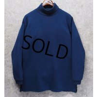 90's【USA製】ビンテージ【LEE】【リー】【紺】無地【タートルネック】【スウェット】【サイズL】 