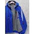 画像3: 【ビンテージ】【TYR】ティア【青ナイロン×裏フリース】【袖ロゴ入り】パーカー【サイズXL】 <br> (3)