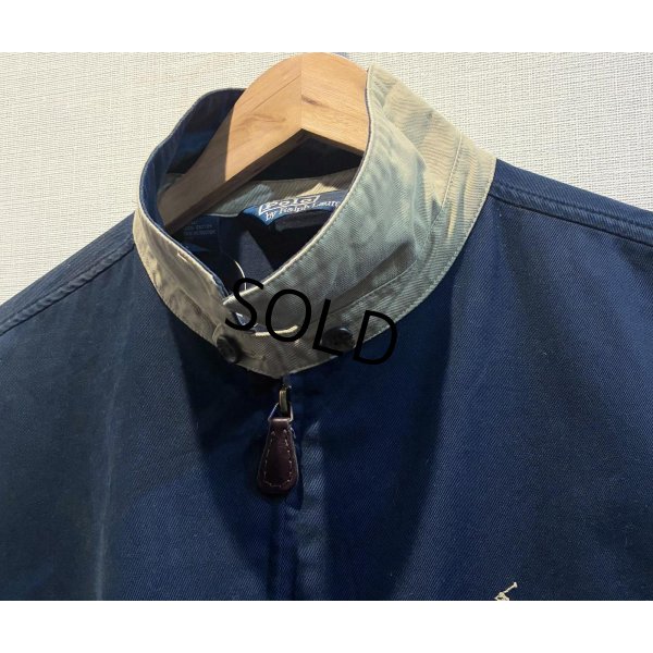画像4: 【ラルフローレン】【POLO RALPH LAUREN】ビンテージ【紺】【コットン】ジップアップブルゾン【スウィングトップ】【サイズＬ】 