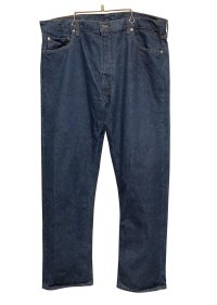 90's~【ビンテージ】【USA製】【LEVI'S】【リーバイス５０５】濃紺 【デニムパンツ】【505-0217】【42Ｘ30】 