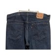 画像4: 90's~【ビンテージ】【USA製】【LEVI'S】【リーバイス５０５】濃紺 【デニムパンツ】【505-0217】【42Ｘ30】<br> (4)