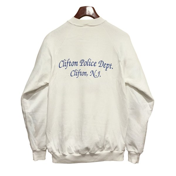 画像4: デッドストック 90's【USA製】JERZEES ジャージーズ【ビンテージ】【アメリカ国旗】バックプリント【白】スウェット【サイズL】 