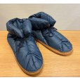 画像1: 程度良好!!【エディーバウアー】Eddie Bauer 青【ダウン】ルームシューズ　サイズXL　<br> (1)