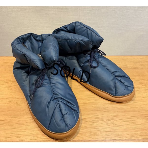 画像1: 程度良好!!【エディーバウアー】Eddie Bauer 青【ダウン】ルームシューズ　サイズXL　 