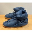 画像5: 程度良好!!【エディーバウアー】Eddie Bauer 青【ダウン】ルームシューズ　サイズXL　<br> (5)