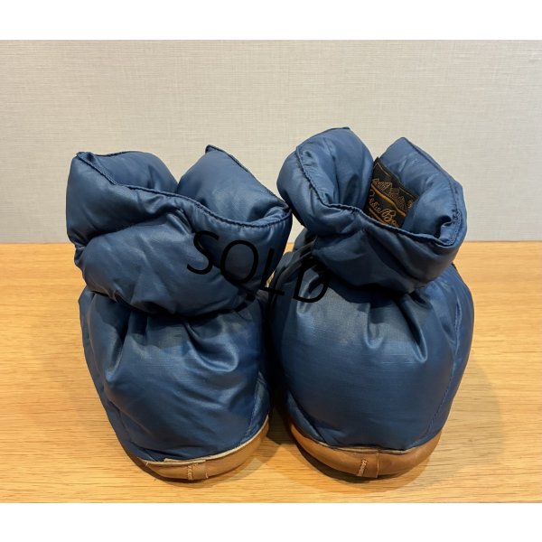 画像4: 程度良好!!【エディーバウアー】Eddie Bauer 青【ダウン】ルームシューズ　サイズXL　 