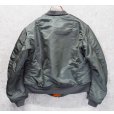 画像3: 70's【ビンテージ】U.S.ARMY【米軍実物】USAF 【アルファ製造】【MA-1】【MIL-J-8279E】ALPHA 【サイズM】  (3)
