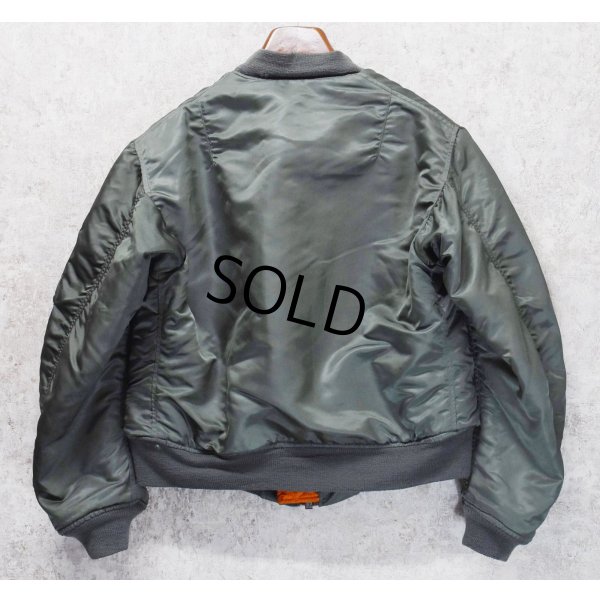 画像3: 70's【ビンテージ】U.S.ARMY【米軍実物】USAF 【アルファ製造】【MA-1】【MIL-J-8279E】ALPHA 【サイズM】 