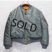 70's【ビンテージ】U.S.ARMY【米軍実物】USAF 【アルファ製造】【MA-1】【MIL-J-8279E】ALPHA 【サイズM】 