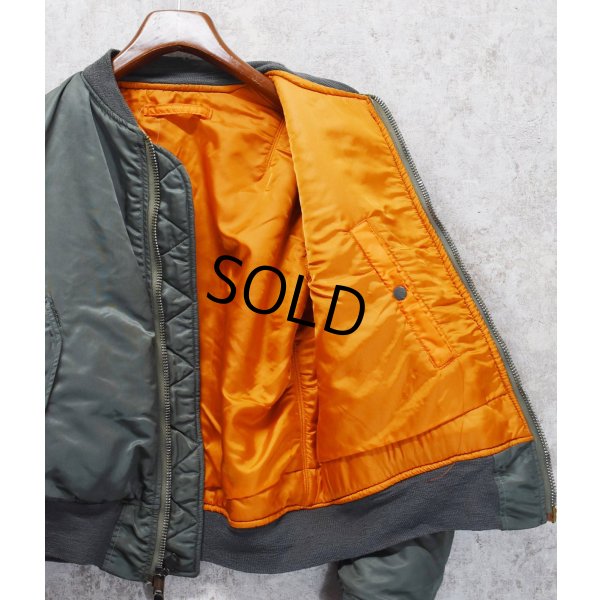 画像4: 70's【ビンテージ】U.S.ARMY【米軍実物】USAF 【アルファ製造】【MA-1】【MIL-J-8279E】ALPHA 【サイズM】 